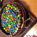 eliarias89's cooksnap of when they made AMIEs M&M CHOCOLATE cake.
