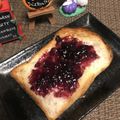 マールマル's cooksnap of when they made ブルーベリージャム＆マーガリンのトースト.