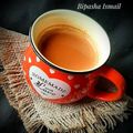 Bipasha Ismail Khan's cooksnap of when they made দুধ চা (Doodh cha recipe in Bengali).