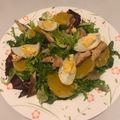 El cooksnap de Renata Jobko cuando hizo Ensalada de caballa y naranja 🐟🍊.