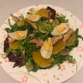 El cooksnap de Renata Jobko cuando hizo Ensalada de caballa y naranja 🐟🍊.