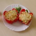 Miss Sofi 愛廚房🥞 的 【影片】鮮奶油蘑菇燉飯釀甜椒 cooksnap