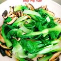 Cooksnap của Phan Bao Van khi họ làm theo món Cải thìa xài nấm đông cô