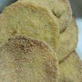 El cooksnap de Carolina C cuando hizo Milanesas de calabacín/anco sin gluten😋💚.