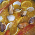 El cooksnap de maria isabel gonzalez cortes cuando hizo Cazuela de arroz con mejillones, calamar y almejas.