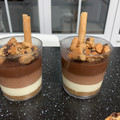 El cooksnap de Lfmv cuando hizo Vasitos dos chocolates cookies.