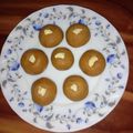 Christin'S Kitchen 's cooksnap of when they made Desi Ghee Besan Ladoos.