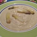 El cooksnap de Jesus Carranza cuando hizo Crema de espárragos blancos.
