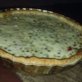 El cooksnap de Lara Meza Nazer cuando hizo Tarta de arvejas quiche.