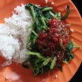 Cooksnap dari ummuHafidz untuk resep Rujak Kangkung Khas Kuningan