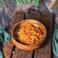 Salina Jalaludin's cooksnap of when they made Korean carrot Namul.