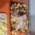El cooksnap de Jorge Fernández Regidor cuando hizo Pollo al horno con patatas.