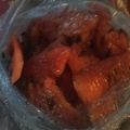 El cooksnap de La Bella Contreras cuando hizo Cóctel de Sandia Virgen.