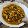 El cooksnap de Gema Pérez cuando hizo Habichuelas con chorizo y verduras.