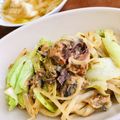 くーちなし's cooksnap of when they made 【簡単節約】さば味噌煮缶で焼きうどん.