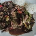 El cooksnap de Denisse Arratia Muñoz cuando hizo Carne Mongoliana.