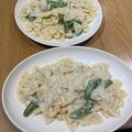 小媽簡單煮 的 白醬蕈菇雞肉義大利麵 cooksnap