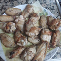 El cooksnap de Javi y Emily cuando hizo Alitas de pollo fritas.