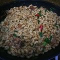 Cooksnap Haziqah Harnizi semasa beliau membuat Macaroni Goreng Pedas.