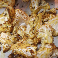 El cooksnap de Ramon cuando hizo Coliflor especiada al horno.