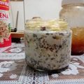 El cooksnap de Caro cuando hizo Desayuno para llevar en frasco o tupper saludable de manzana (gachas) se hace la noche anterior😱.