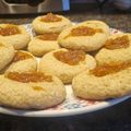 El cooksnap de Laura Fernández cuando hizo Pepas de harina de almendras y mermelada de frutos rojos.