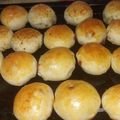 El cooksnap de Karen Cabrera cuando hizo Pancitos de salame, de queso y de ajo.