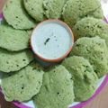 Arti Gupta's cooksnap of when they made Green peas Idli.
