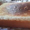 El cooksnap de Debora Galarza cuando hizo Bizcochuelo con queso crema.