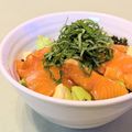ともみん❤'s cooksnap of when they made サーモンのづけ丼.