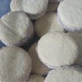 El cooksnap de Leticia Blandamuro cuando hizo Alfajores de Maizena.