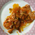 El cooksnap de Zaira cuando hizo Filetes de lomo de cerdo con verduras.