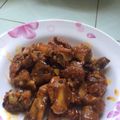 Cooksnap của Hoàng Trinh khi họ làm theo món Sườn kho chua ngọt