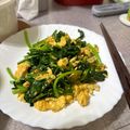 Hao (Hao) 的 菠菜炒蛋～ cooksnap