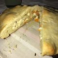 El cooksnap de Agustina Colombo cuando hizo Tarta individual de pollo.