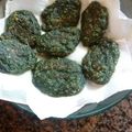 El cooksnap de Ani Acevedo cuando hizo Buñuelos de espinaca y queso.