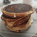El cooksnap de Belen Gentile cuando hizo Pankes de avena y banana.