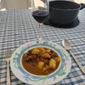 El cooksnap de Ricardo Alberto cuando hizo Guiso de ternera con patatas🥩🍅🍷.