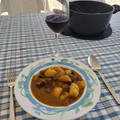 El cooksnap de Ricardo Alberto cuando hizo Guiso de ternera con patatas🥩🍅🍷.