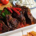 Cooksnap dari Ecy untuk resep Dendeng Paru Balado Merah