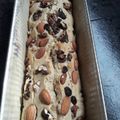 El cooksnap de Stella Maris Suarez cuando hizo Torta fit de harina integral, arándanos y almendras.