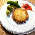 ルチアーノ★★★'s cooksnap of when they made 鮭缶と豆腐deクラブケーキ風.