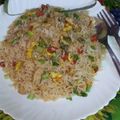 Farzana Memon 's cooksnap of when they made Egg fried rice.