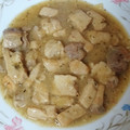 El cooksnap de Merche MR cuando hizo Compuesto magro de cabeza de cerdo.