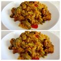 El cooksnap de Esther Ariza Sánchez cuando hizo Arroz con costillas y alcachofas.