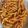 El cooksnap de laura cortés cuando hizo Palitos salados de queso.