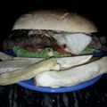 El cooksnap de Maité Ailén cuando hizo Chivito uruguayo.