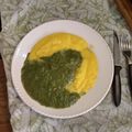 El cooksnap de Jorge Andres Mian cuando hizo Salsa de espinaca y champiñones cremosa.