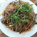 Cooksnap của Xuân Lê khi họ làm theo món Lòng Gà Xào Miến Khô