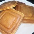 El cooksnap de Ana cuando hizo Gofres fit en el horno.